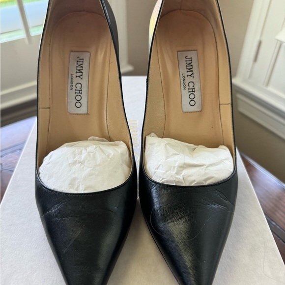 Jimmy Choo Black Pumps Size 38.5 - Picture 11 of 12